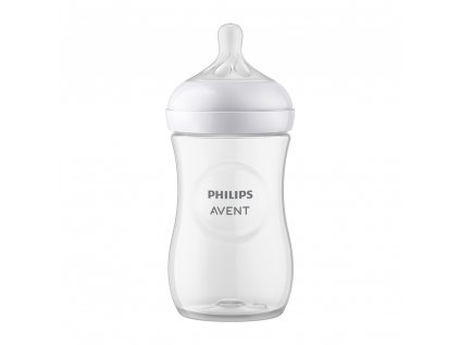 Philips AVENT Láhev Natural Response 260 ml, 1m+ - bílá