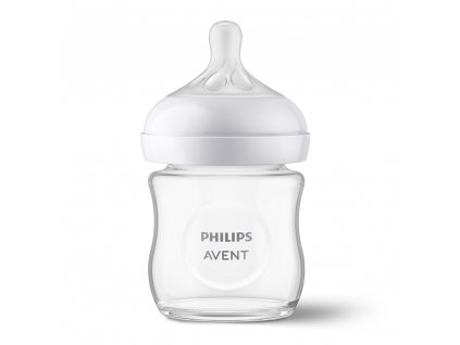 Philips AVENT Láhev Natural Response skleněná 120 ml, 0m+