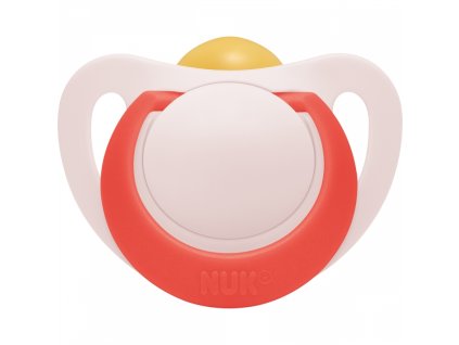 NUK Dudlík Star latexový dudlík 18-36m - červená
