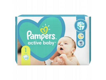 Pampers New Baby S1 43ks, 2 5kg