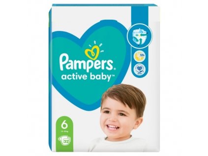 Pampers Active Baby S6 32ks, 13 18kg