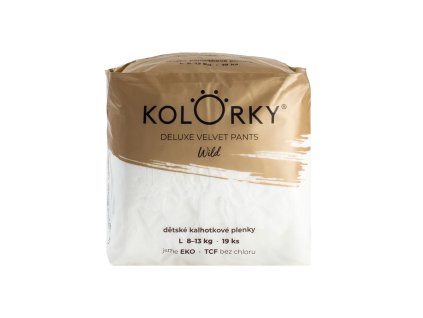 KOLORKY DELUXE VELVET PANTS Wild, L 8 13 kg ( 19 ks ) (1)