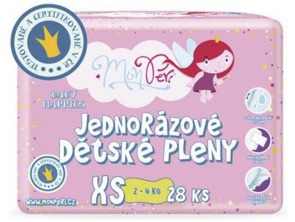 MonPeri XS 2-4 kg, 28ks