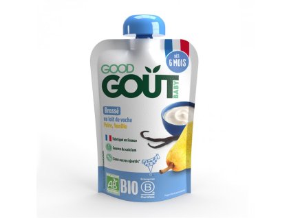 Good Gout BIO Vanilkový dezert s hruškou (90 g)