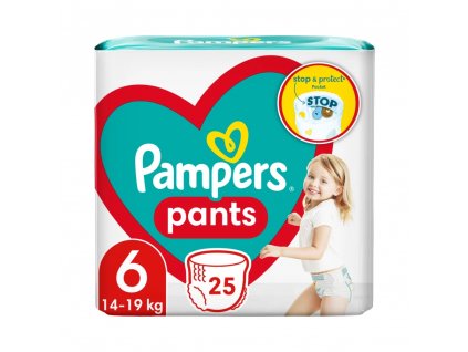 Pampers Pants kalhotkové plenky S6 25ks, 14 19kg