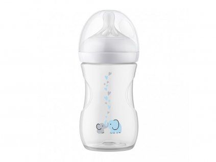 Philips AVENT Láhev Natural Response s ventilem AirFree 260 ml, 1m+ slon