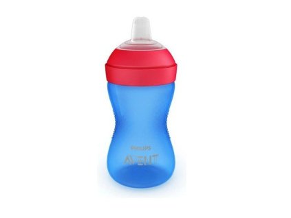 Avent Hrneček Grippy s jemnou hubičkou 300 ml - Modrá