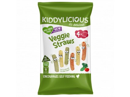 Kiddylicious Tyčinky multipack 4x12g Zeleninové