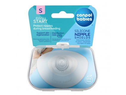 Canpol babies Chránič prsní bradavky EasyStart malý S (2ks)