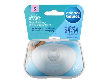 Canpol babies Chránič prsní bradavky EasyStart malý S (2ks)