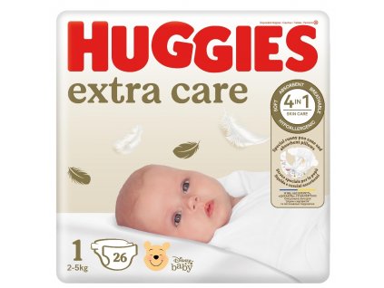 HUGGIES Elite Soft 1, 2 5 kg, 26 ks