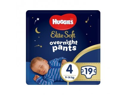 Huggies Elite Soft Pants OVN 4, 9 14 kg, 19 ks