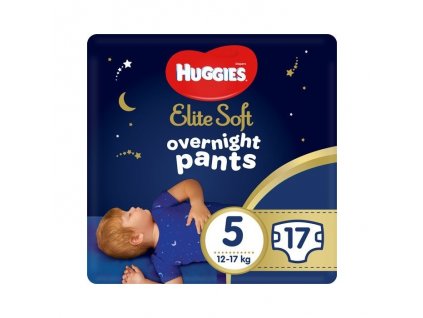 Huggies Elite Soft Pants OVN 5, 12 17 kg, 17 ks