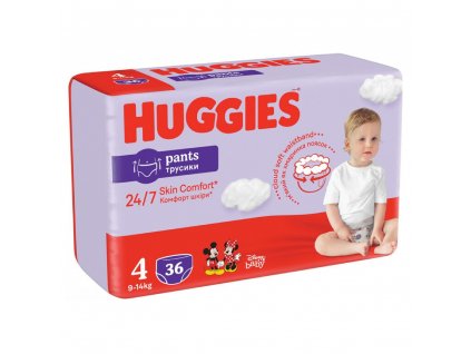 Huggies Pants Jumbo 4, 9 14 kg, 36 ks