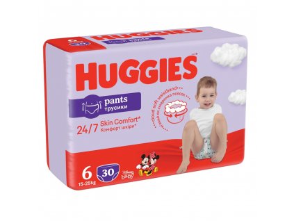 Huggies Pants Jumbo 6, 15 25 kg, 30 ks