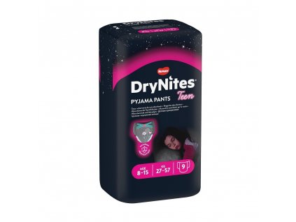 Huggies DryNites Girls Medium, 27 57 kg, 9 ks