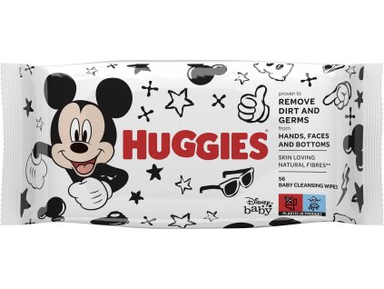 Huggies Mickey Mouse vlhčené ubrousky 56ks