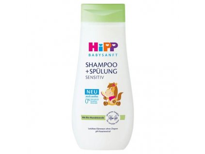 HiPP Babysanft Dětský šampón s kondicionérem 200ml