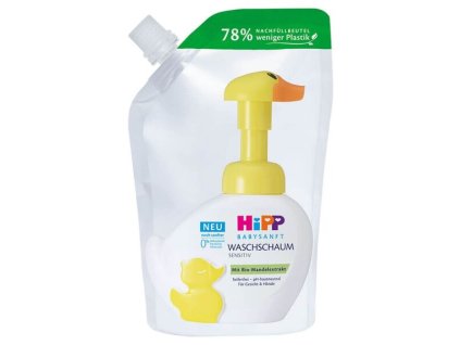 HiPP Babysanft Pěna na mytí 250ml náhradní náplň