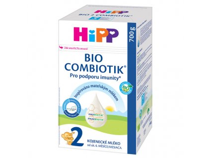 HiPP BIO Combiotik 2 Pokračovací mléčná kojenecká výživa 700g