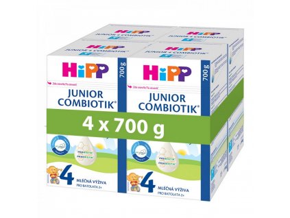 HiPP JUNIOR Combiotik 4 Batolecí mléko 4x700g