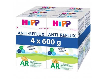 HiPP Anti Reflux Speciální kojenecká výživa 4x600g