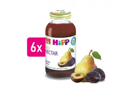 HiPP BIO Švestkový nektar 6x200ml
