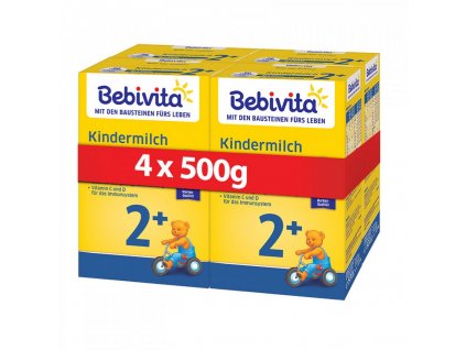 Bebivita Mléko JUNIOR 2+ Instantní mléčný nápoj 4x500g