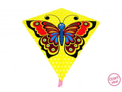 Létající drak Motýl 68 x 73 cm