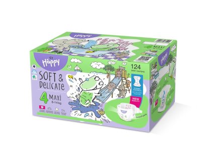 Bella Happy 4 Maxi 8 14kg, 124ks TOY BOX 2
