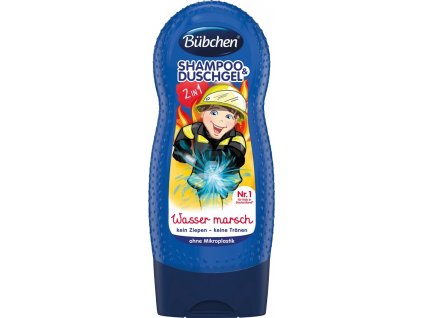 Bübchen Kids 2v1 Šampon a sprchový gel 230ml Hasič