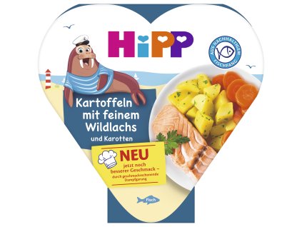 HiPP Brambory se zeleninou a jemným lososem 250g 1