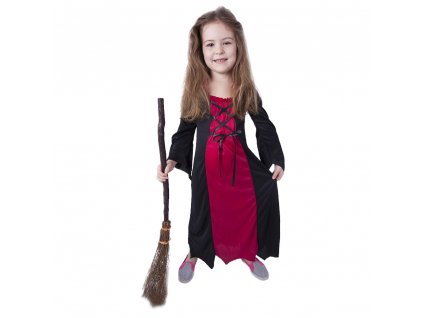Dětský kostým čarodějnice Morgana (S)