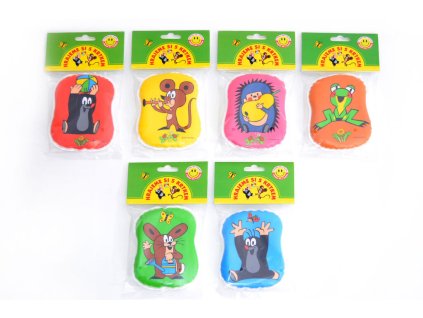 Pískací polštářek Krtek