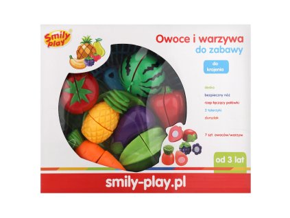SMILY PLAY Ovoce zelenina na krájení