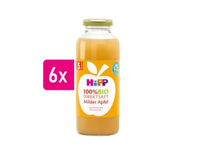 HiPP 100 % BIO JUICE Jablečná šťáva 6x330ml