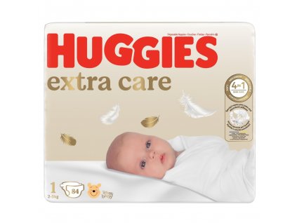 HUGGIES Elite Soft 1, 2 5 kg, 84 ks