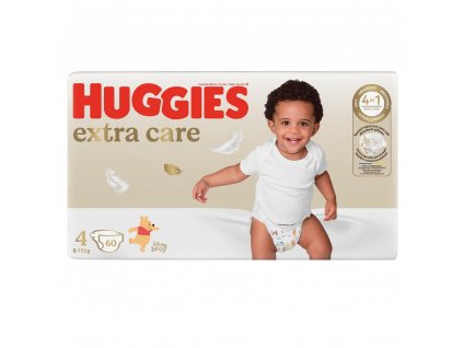 HUGGIES Extra Care 4, 8 16 kg, 60 ks