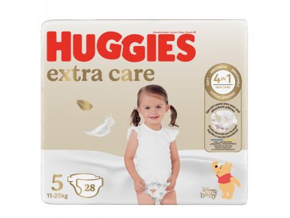 HUGGIES Extra Care 5, 11 25 kg, 28 ks