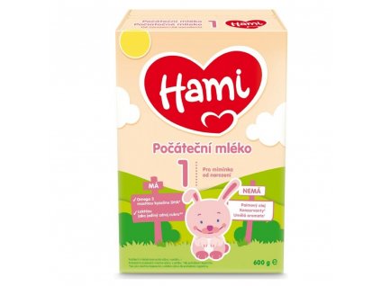 HAMI 1 Počáteční mléko 600g