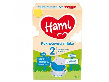 HAMI 2 Kojenecké pokračovací mléko 600g