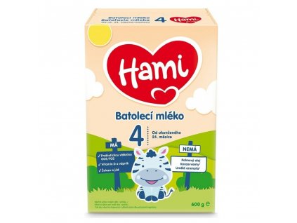 HAMI 4 Batolecí mléko 600g