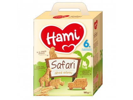 HAMI sušenky Safari 180g