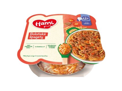 HAMI masozeleninový talířek Boloňské špagety 230g 3