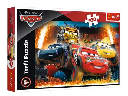 TREFL Puzzle Cars Extrémní závod 100 dílků