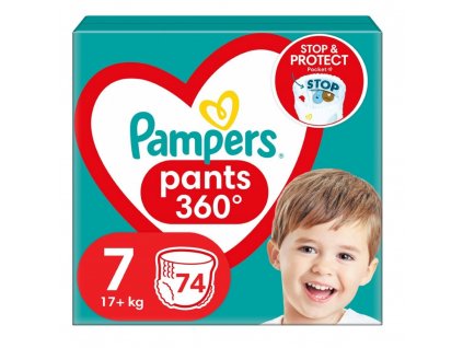 Pampers Pants kalhotkové plenky Jumbo Box S7 74ks, 17+ kg