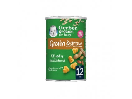 GERBER Organic křupky arašídové 35 g