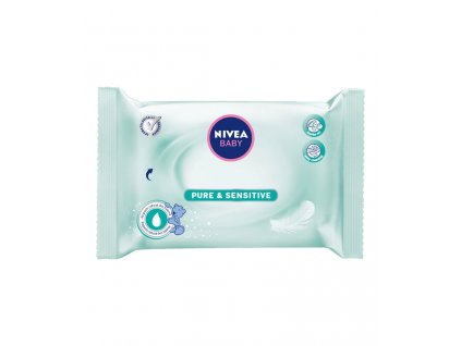 Nivea Baby Čisticí ubrousky Pure & Sensitive 63ks