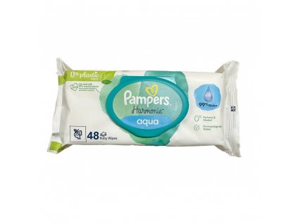 Pampers ubrousky Harmonie Aqua 48ks