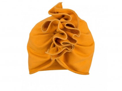 Dětský turban SIMPLY COMFY medová S